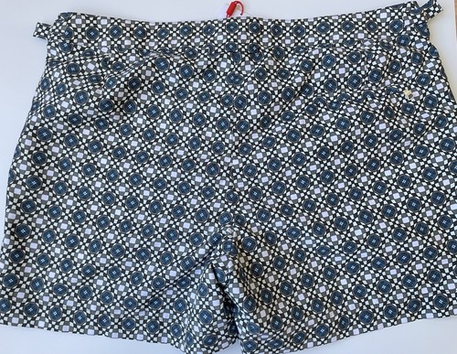 ORLEBAR BROWN Chassis Geometric Print Setter Swim Shorts Sz 36 $395, New - Picture 7 of 8