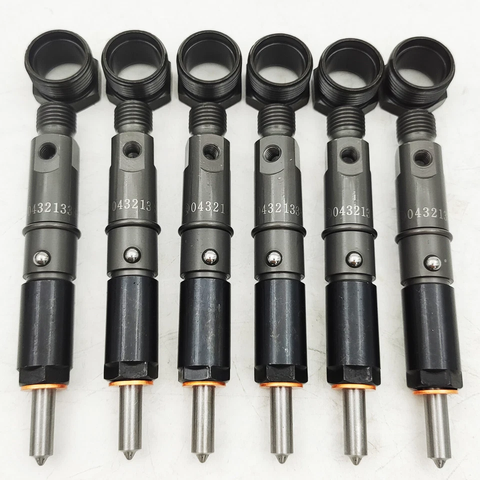 6X Diesel Fuel Injectors 0432133864 For Bosch 1994-98 Dodge Ram 5.9L 12 Valve - Изображение 4 из 4