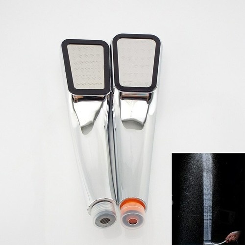 Powerful High Pressure Shower Head 300 Holes Handset Heads Bath Saving Water - Picture 2 of 11