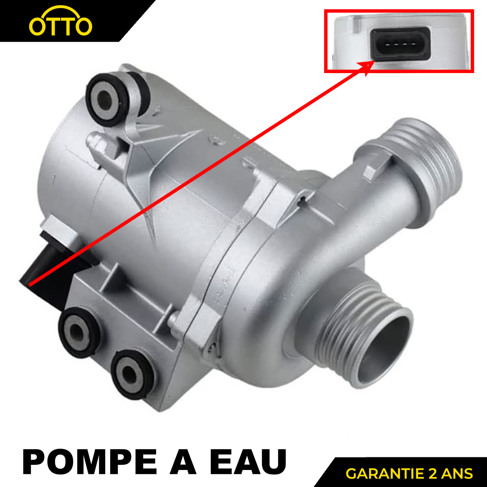 Pompe à eau de rechange automobile pour BMW Série 3 5 E90 X1 X5