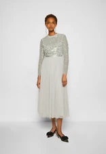 New NEEDLE & THREAD TEMPEST BODICE Ballerina DRESS Size UK12 US8 L/40