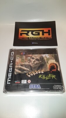 CORPSE KILLER SEGA MEGA CD SPIEL NEU WERKSEITIG VERSIEGELT EX CON SEHR SELTEN