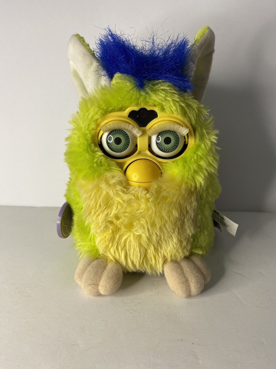 VTG Tiger Electronics Furby 70-800 1999 Neon Lime Green Eyes