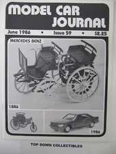 Model Car Journal  Magazine  June  1986     Gunze Sangyo Ferrari 250GT