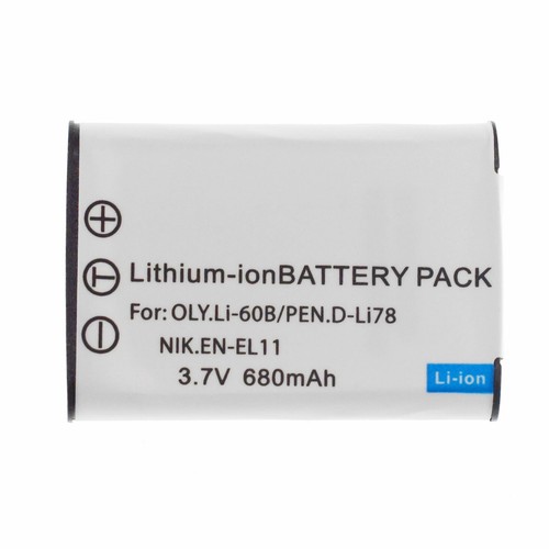 Battery or charger For Pentax OPTIO W80 DLI78 D-LI78 EN-EL11 W60 M50 V20 EN-EL11 - Picture 14 of 29