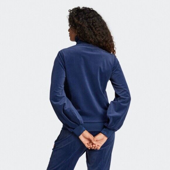 Adidas 70s Velour Track Top Womens - Night Indigo / JN8287 Adidas 70s Velour Track Top Womens - Night Indigo / JN8287