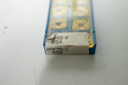 Valenite 10 Pcs CNMG 432 Carbide Insert - Picture 3 of 4