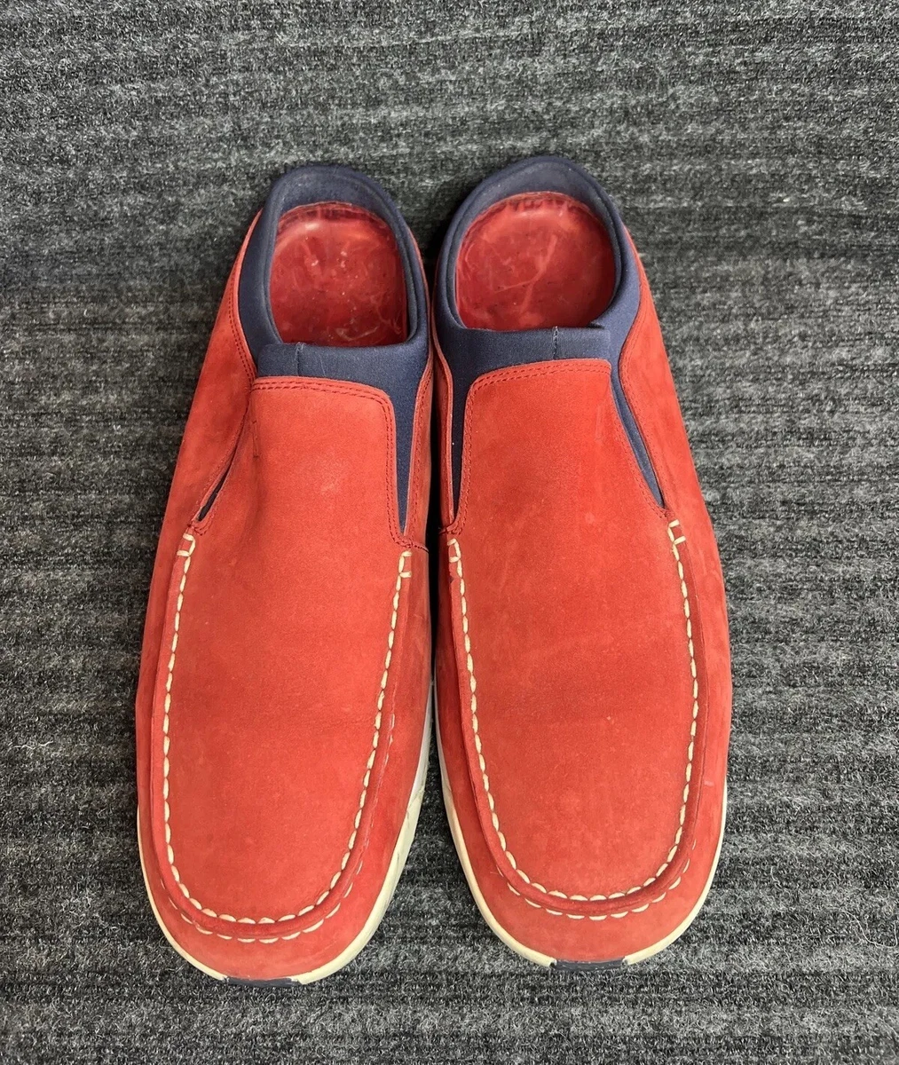 Cole Haan Red Suede Slip On Shoes Loafers Men Size 13 M | eBay display picture 2