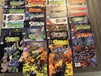 Spawn #'s 31-66 26 issue lot w/ 8 Newsstand variants McFarlane Image Comics 1996