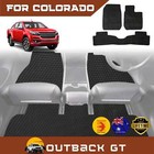 <!--F#f_0-->6D Diamond Car Floor Mats for Holden Colorado Ute Dual Cab 2012-2016 Rubber<!--F/-->