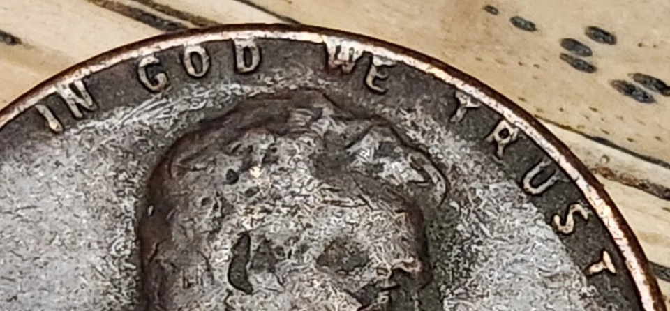 1959 D Lincoln penny error “L”   On Liberty on Rim - Rare US Coin Errors - Image 3 of 4