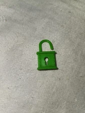 Vintage He-Man Masters of the Universe DRAGON BLASTER Green Padlock Lock MOTU