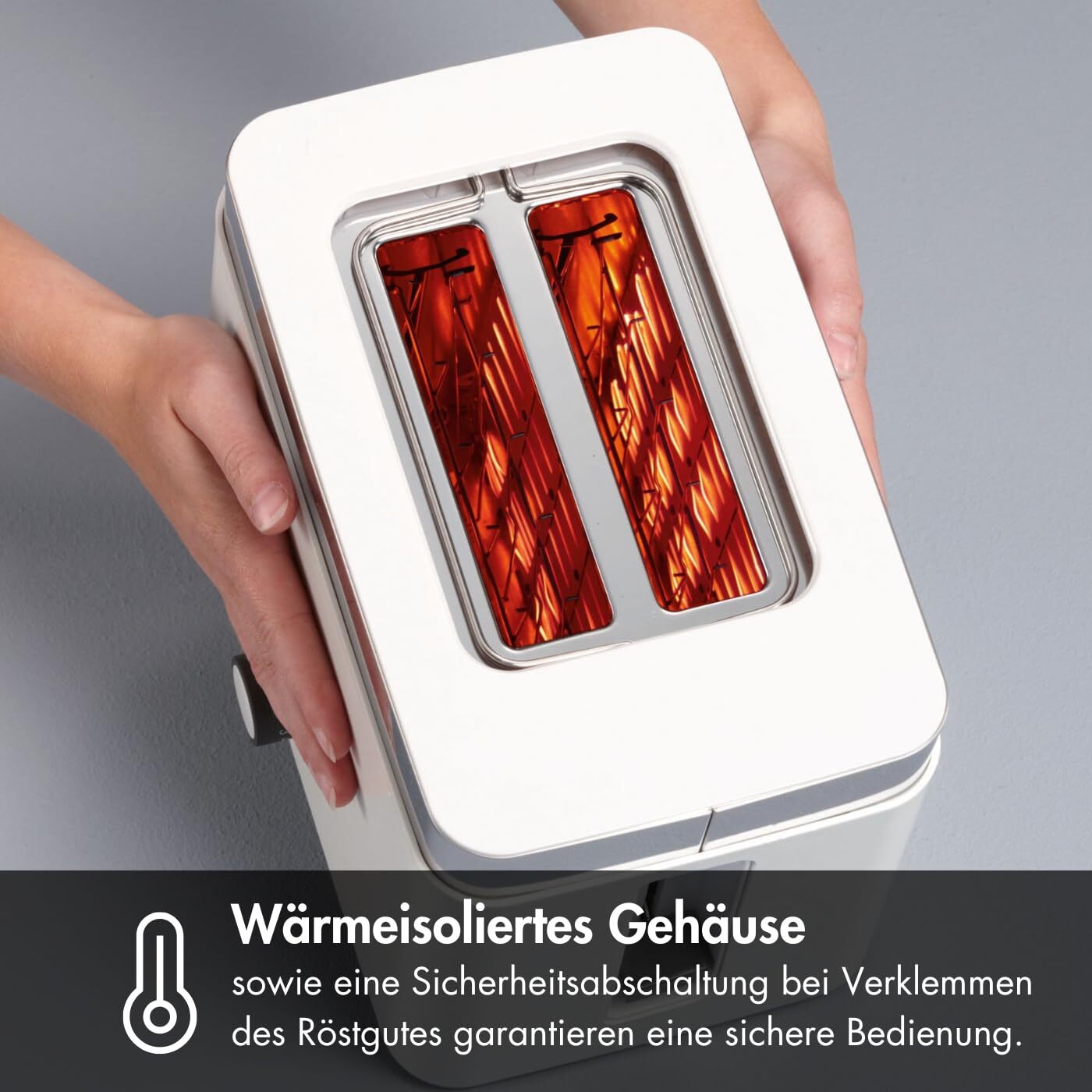 GRAEF Toaster TO 61 weiß 27 centimeters l x 18 centimeters w x 19.3 centimete...