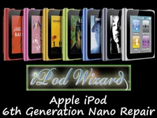 iPod Nano 6th Gen Repair Battery Replacement Service- Your iPod_Wizard