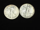 1929 D & S Walking Liberty Half Dollars