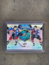 2023-24 UD Black Diamond Exquisite Tandems Sakic / Forsberg /299 #ET-SF Colorado