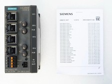 NOS SIEMENS SCALANCE X204-2 SIMATIC NET INDUSTRIAL ETHERNET MANAGED SWITCH