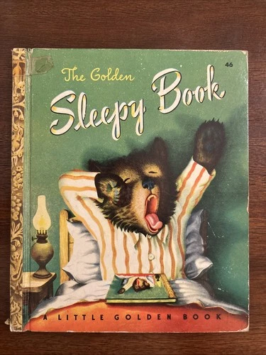 The Golden Sleepy Book #46 – 1948 C Printing – M. Brown / Garth Williams – LGB