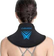 Neck Ice Pack Wrap Reusable Gel Ice Packs for Cervical Injuries Pain Relief, ...