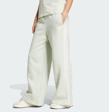 Adidas Essentials 3-Stripes Fleece Wide Pants For Women JH3687