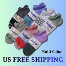 3 PAIR Women's Tri-Block Bombas Socks   S, M, L Multi Colors  100 AUTHENTIC 