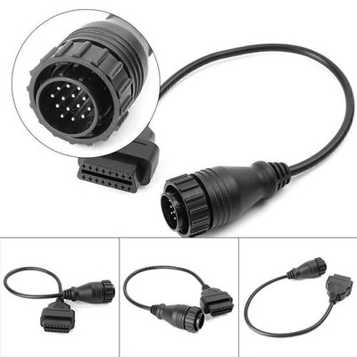 43cm 14pin zu 16pin Obd2 OBDII Auto Diagnose Adapterkabel Für MERCEDES-BENZ Neu