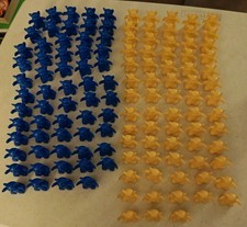 Educational Counting Colors Teddy Bear Plastic Pieces 4 colors 255 Pieces