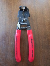 Snap-on Pwchhd7 7 Inline Wire Stripper Cutter Red Grip 6-12 Awg