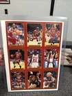 Sheet 1991 Tuff Stuff Jr Michael Jordan Red Uncut Cards Lot #1-9 Bulls Team