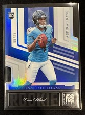 2025 Donruss Elite Cam Ward Aspirations Die-Cut /99 Rookie RC #3 Titans 