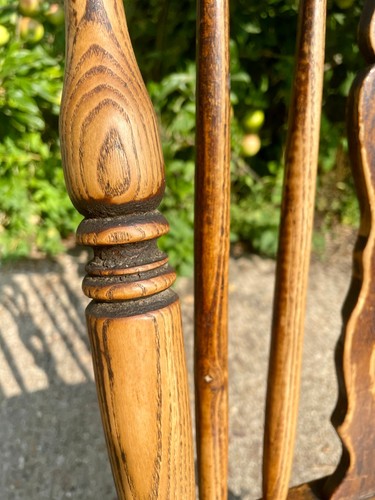 Antique Thames Farmhouse Country Kitchen Chair - Picture 8 of 14