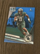 2023 Bowman U University Chrome Blue Refractor /199 #121 JALEN BERGER Card