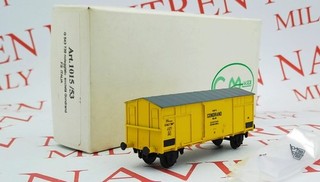 LÁSER 1015/53 H0 1/87 CARRO CERRADO G FS ALQUILADO GONDRAND EP.III RESINA