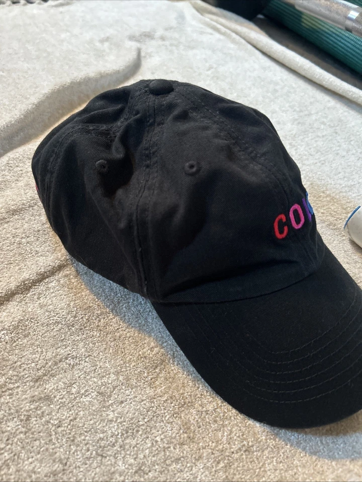 Coldplay Music Of The Spheres Tour Strap Back Cap/Hat Cotton Black & Multi - Image 3 of 4