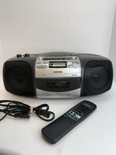1992 AIWA CSD-ED20U Cd Player,Radio ,Cassette Recorder and Remote Control Works