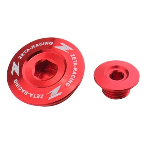 Enchufes de motor ZETA - rojo ZE89-1120 Foto 2 de 4