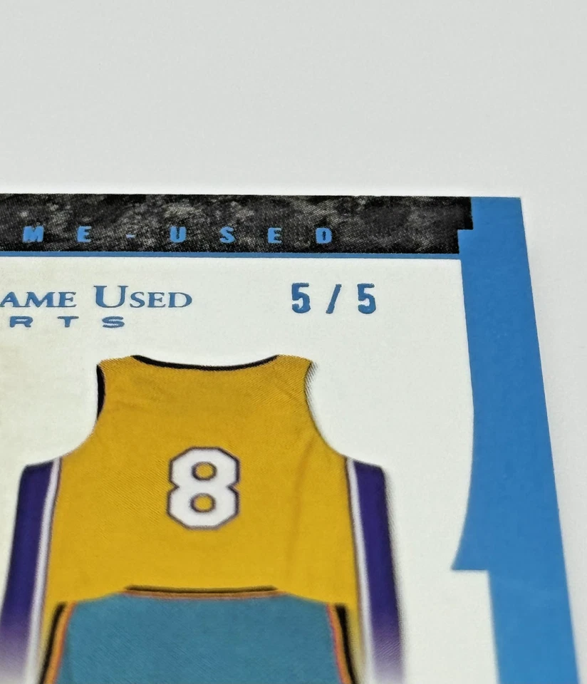 Kobe Bryant Grant Hill Tracy McGrady 2022 Leaf Game Used Triple Relic /5🔥 - Image 4 of 4