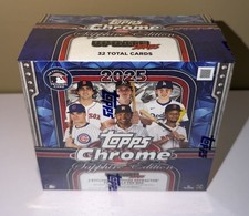 2025 Topps Chrome Baseball Update Series Sapphire Edition - Hobby Box Sealed