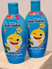 Baby Shark Baby Shampoo Gentle  Mild 10 Fl. Oz New Bundle Of 2 Unopened Bottles