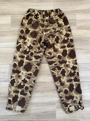Vintage Cabelas Men's Goretex Hunting Pants 2XL Duck Camo Insulated USA *FLAW - Picture 10 of 21