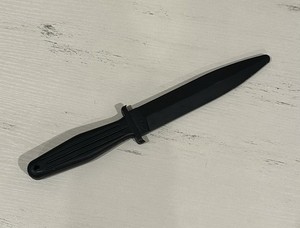 Combat Hard RUBBER PRACTICE Training KNIFE Dummy Costume Martial Arts 11.5”