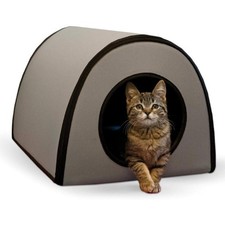 Thermo Mod Kitty Shelter Waterproof Outdoor Heated Cat House 21 X 14 X 13 Inches