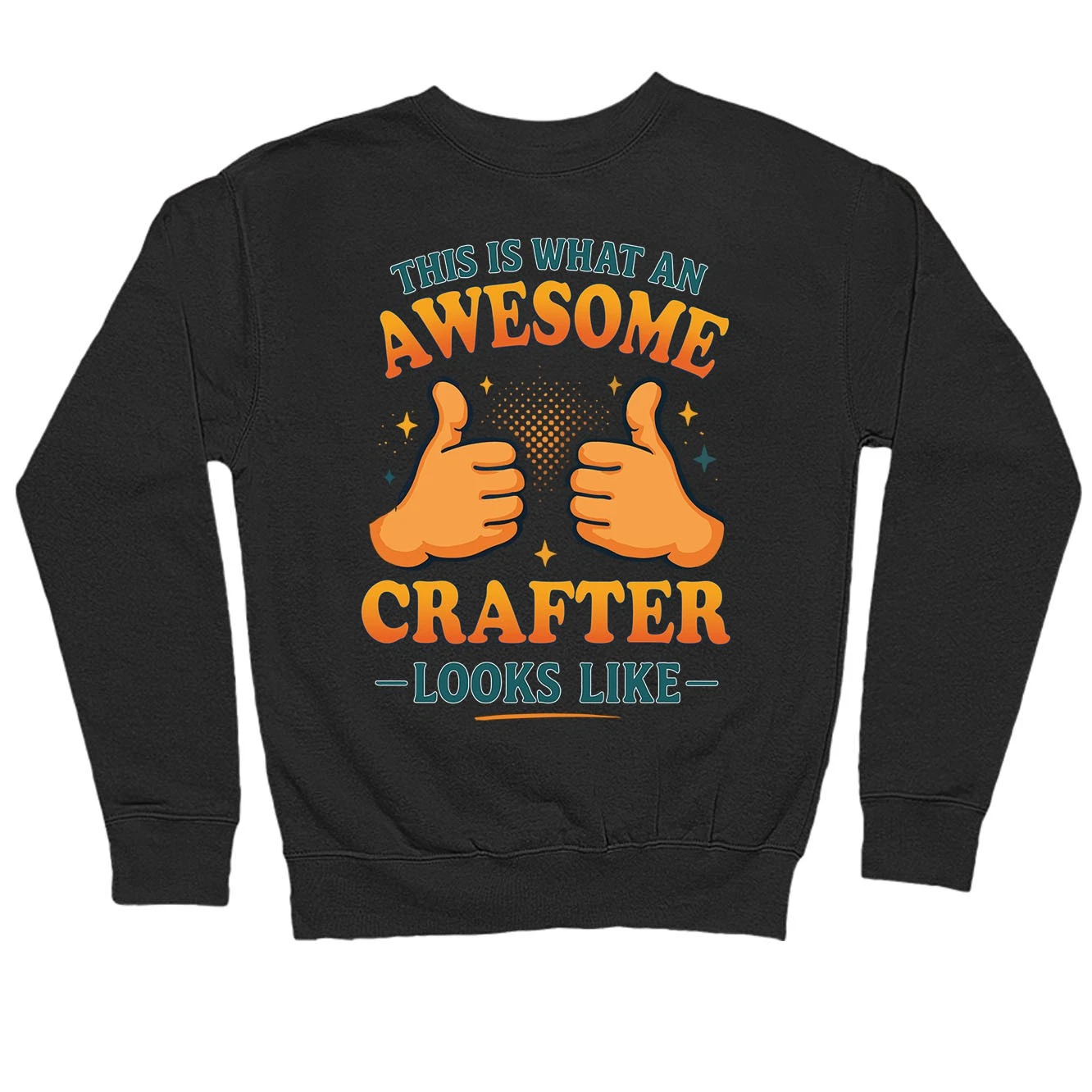 Awesome Crafter Sweatshirt for Men and Women