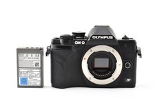 Olympus OM-D E-M10 Mark IV Black Mirrorless Camera 42,372 Shots Tested Working