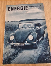 1939 Magazine Volkswagen Berlin KdF Wagen VW30 V3 Pre-War Beetle Split Window