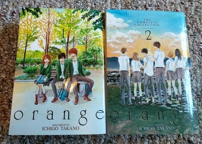 Orange by Ichigo Takano - Volumes #1 & #2 Complete Collections (Lot of 2 Books)