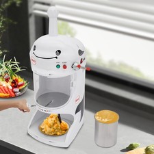Commercial Ice Shaver Shaved Ice Block Machine Electric Snow Cone Maker 110V New