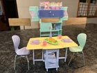 BARBIE ALL AROUND HOME DINING ROOM PLAYSET 2000 VINTAGE