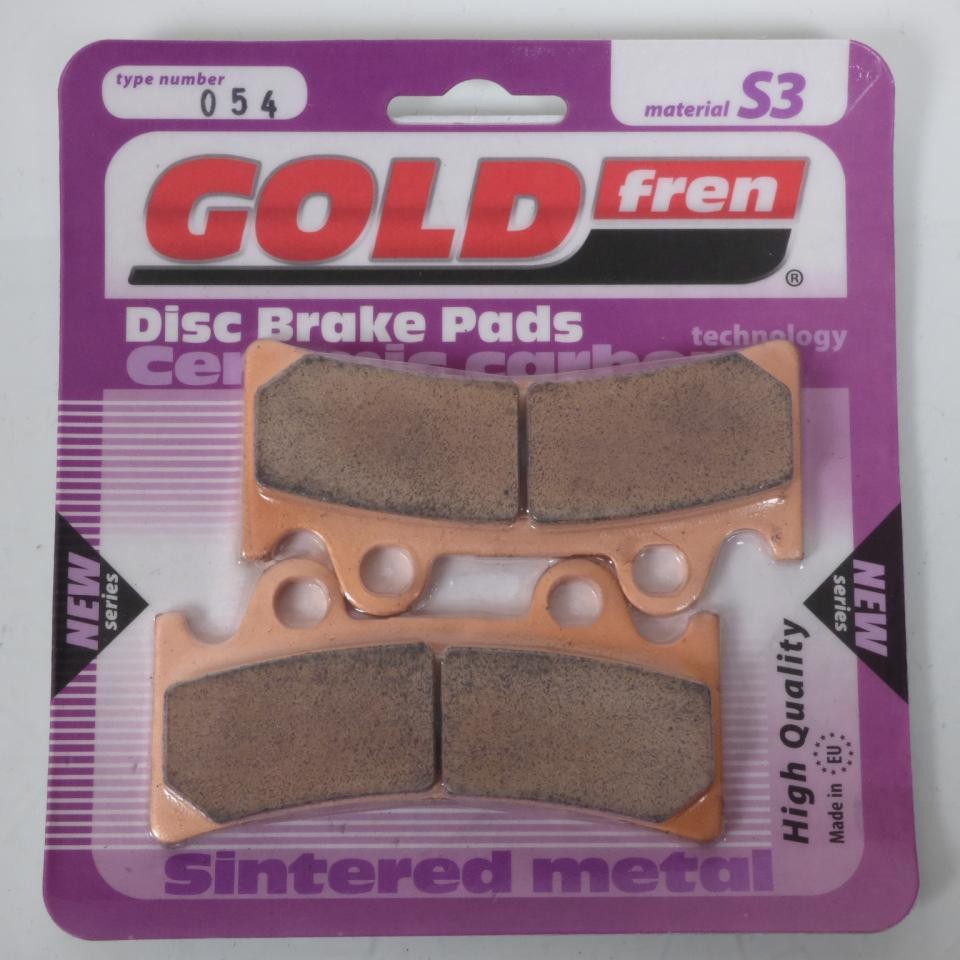 Plaquette de frein en métal fritté Gold Fren pour moto Yamaha YZF 750 SP