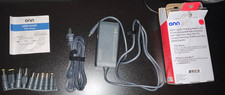 Onn 90w Laptop Charging Adapter With 10 Interchangeable Tips
